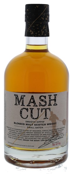 Mash Cut Small Batch Blended Malt Whisky 0,7L 43%
