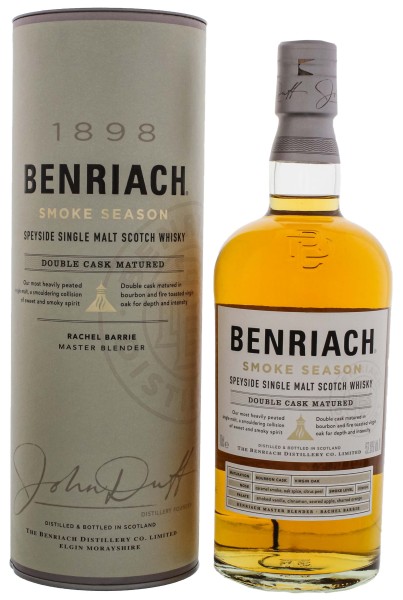 Benriach Smoke Season Double Cask Matured Whisky 0,7L 52,8%