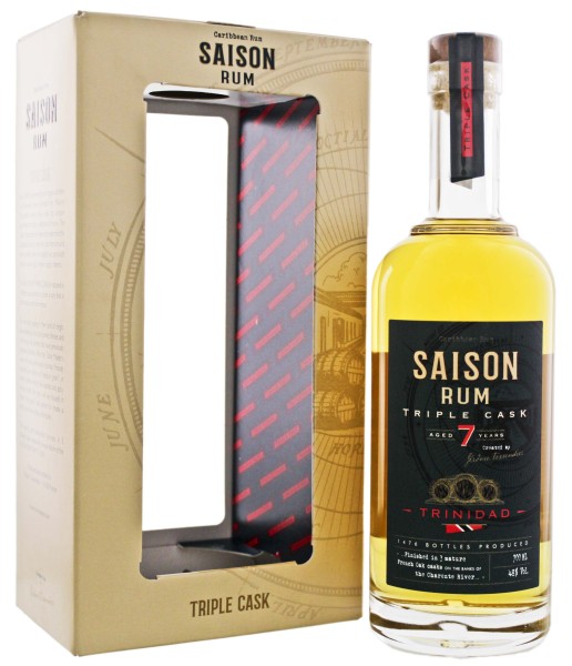 Saison Trinidad 7 Jahre Triple Cask Rum 0,7L 48%