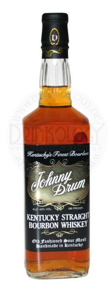Johnny Drum Bourbon Whiskey Black Label 0,7L 43%