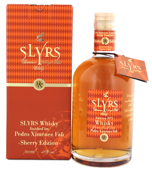 Slyrs Malt Whisky Pedro Ximenez Edition No. 2 0,7L 46%