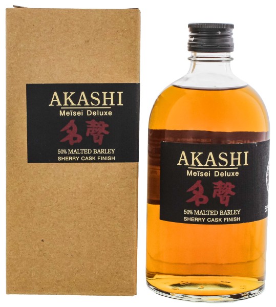 Akashi Meisei Deluxe Whisky Sherry Cask Finish 0,5L 50%