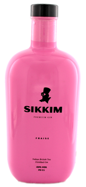 Sikkim Fraise Indian British Tea Gin 0,7L 40%