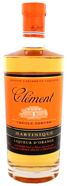 Clement Liqueur Creole Shrubb Rhum Liqueur, 0,7 L, 40%