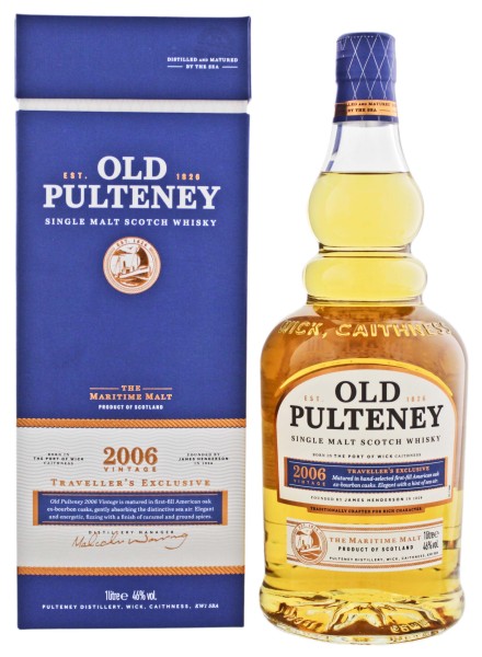 Old Pulteney Vintage 2006 Single Malt Scotch Whisky 1,0L 46%