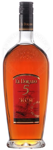 El Dorado Rum 5 Years Old 0,7L 40%
