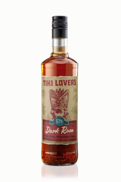 Tiki Lovers Dark Rum 0,7 L, 57%