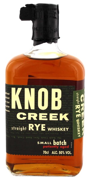 Knob Creek Straight Rye Whiskey, 0,7L 50%