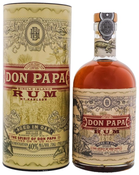 Don Papa Rum 0,7L 40% (Neue Abfüllung)