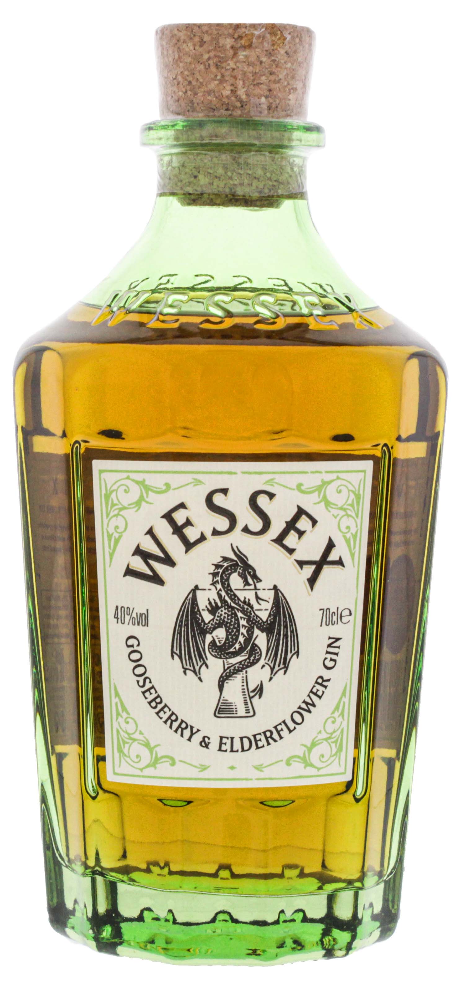 Wessex The Gooseberry and Elderflower Gin 0,7L 40%
