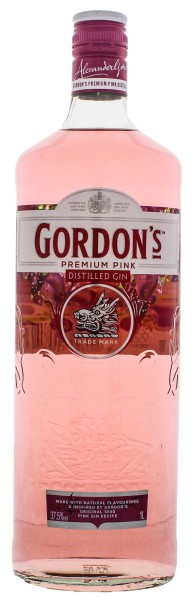 Gordons Gin Premium Pink 1,0L 37,5%