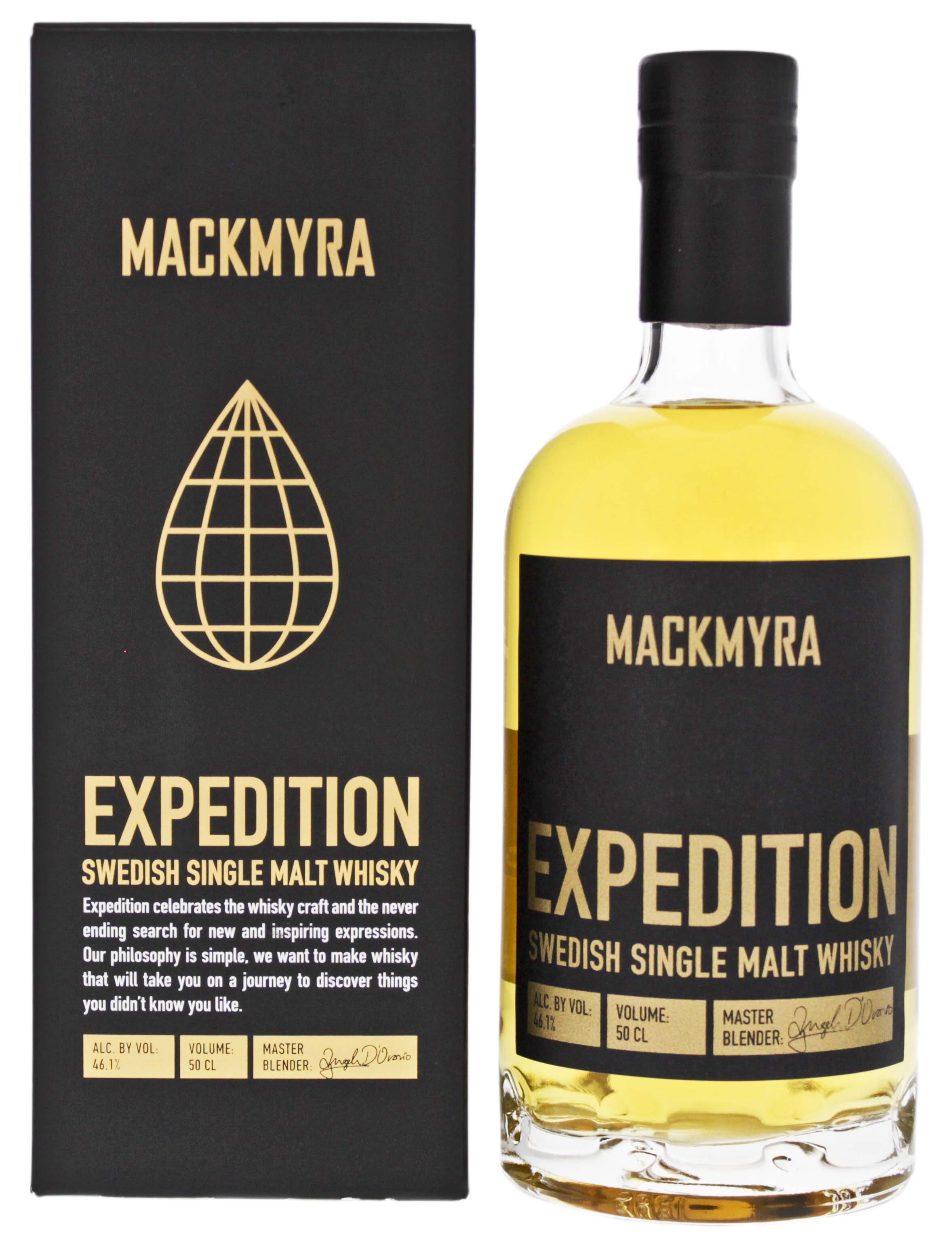 Mackmyra Expedition Swedish Single Malt Whisky 0,5L 46,10%