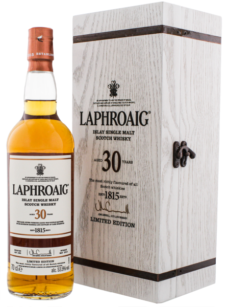 Laphroaig Single Malt Whisky 30 Jahre 0,7L 53,5%
