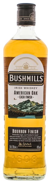 Bushmills Irish Whiskey American Oak Finish 0,7L 40%