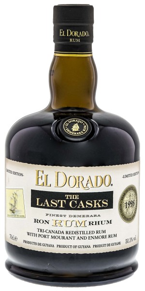 El Dorado Rum The Last Casks 1998/2022 Tri-Canada/Port Mourant/Enmore 0,7L 50,3%