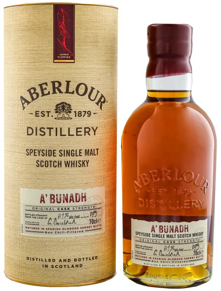 Aberlour A`Bunadh Single Malt Whisky Batch 75 0,7 L, 60,9%
