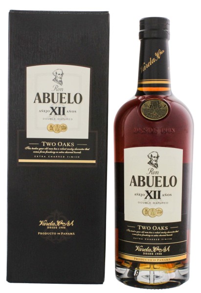 Abuelo Rum 12 Jahre Two Oaks 0,7L 40%