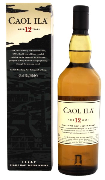 Caol Ila Single Malt Whisky 12 Years Old 0,2L 43%