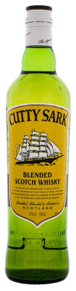 Cutty Sark Blended Scotch Whisky 0,7 L 40%