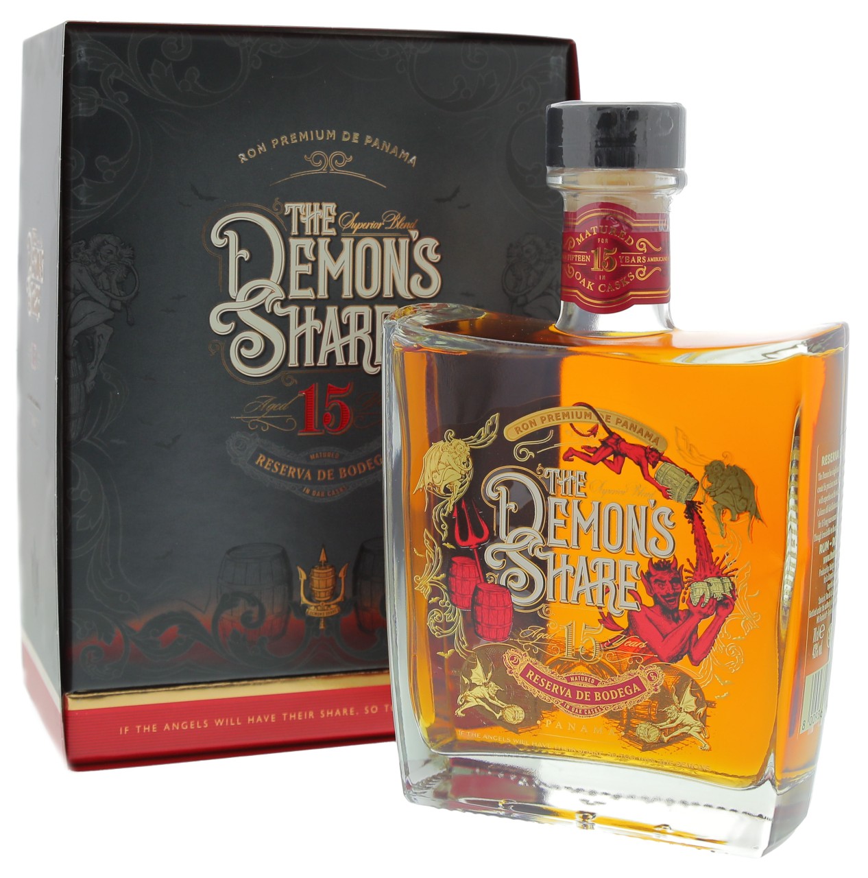 The Demons Share 15 Jahre Rum of Panama 0,7L 43% jetzt kaufen im ...